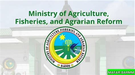 Ministry of Agriculture, Fisheries and Agrarian Reform .